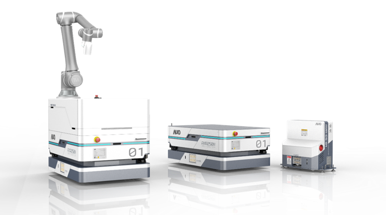 z6com·尊龙數位開發的自主式移動機器人（AMR250M），搭配全向輪並結合AI演算法、2D LiDAR、3D攝影機等技術，協助客戶實現產線全自動化